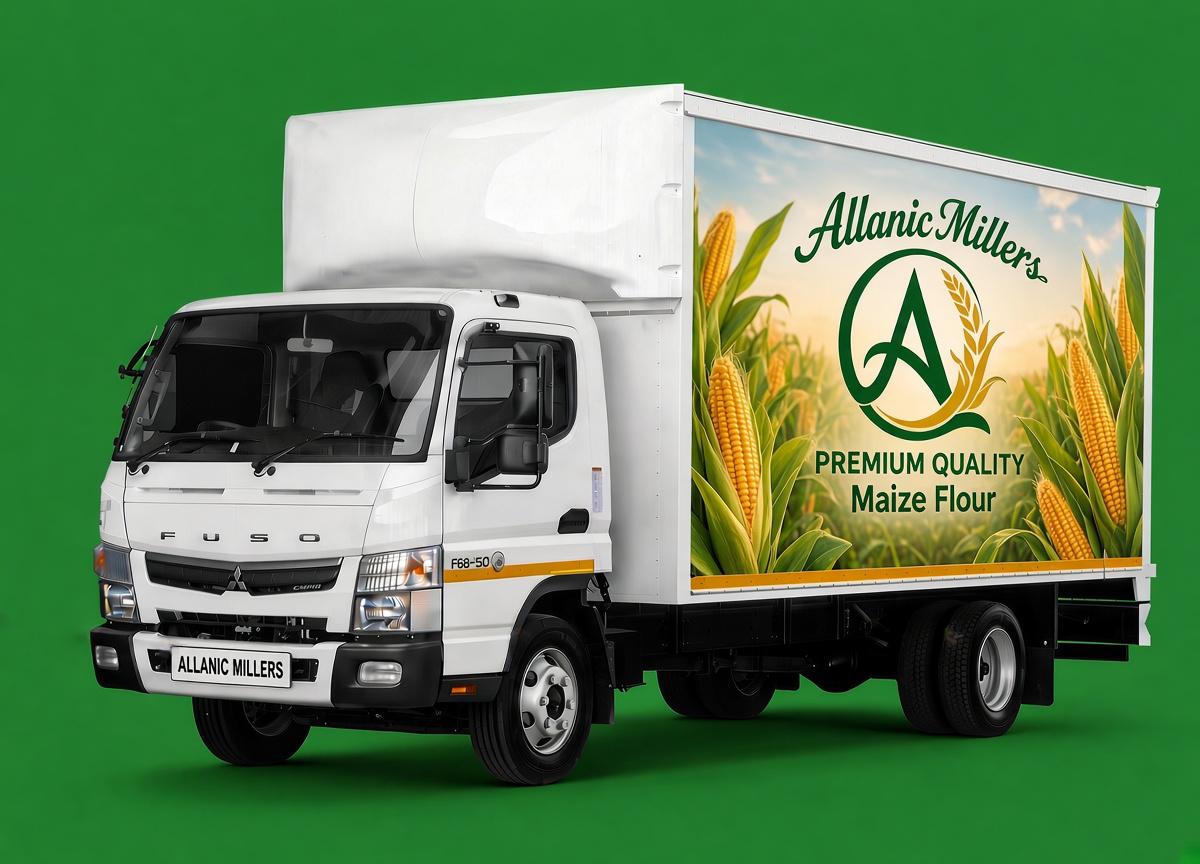 Allanic Millers Delivery Truck - Serving Communities
