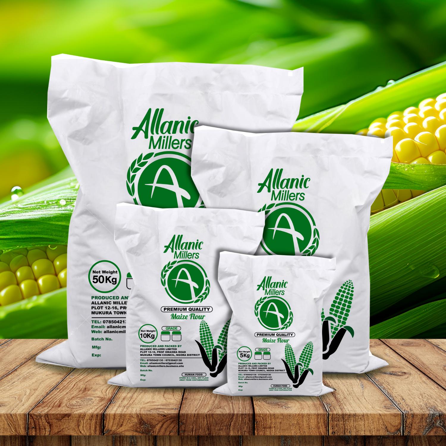 Allanic Millers Maize Flour Packaging